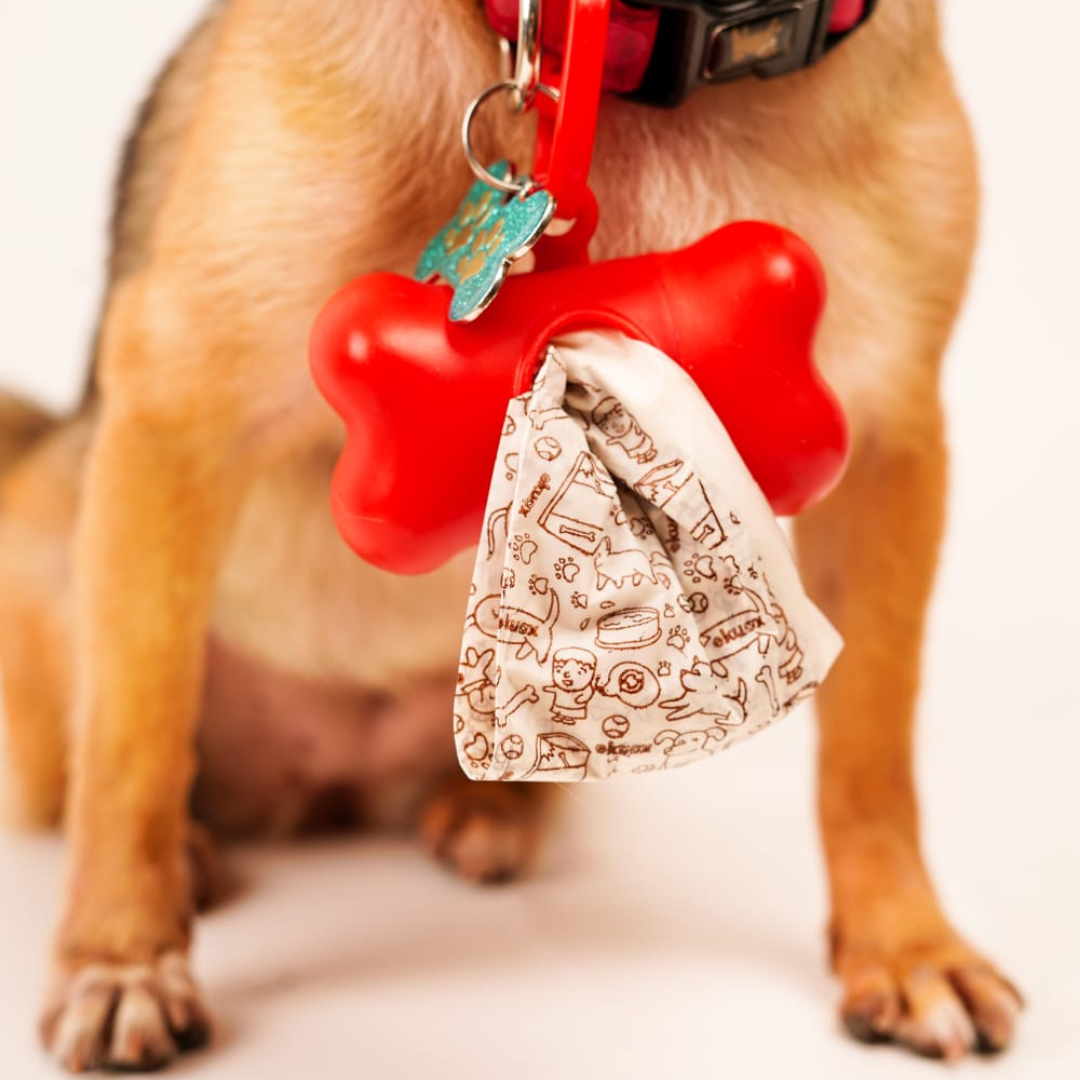 Bolsas para peluditos: Recoge de forma responsable los regalitos.