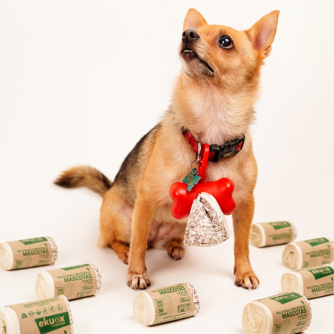 Bolsas para peluditos: Recoge de forma responsable los regalitos.