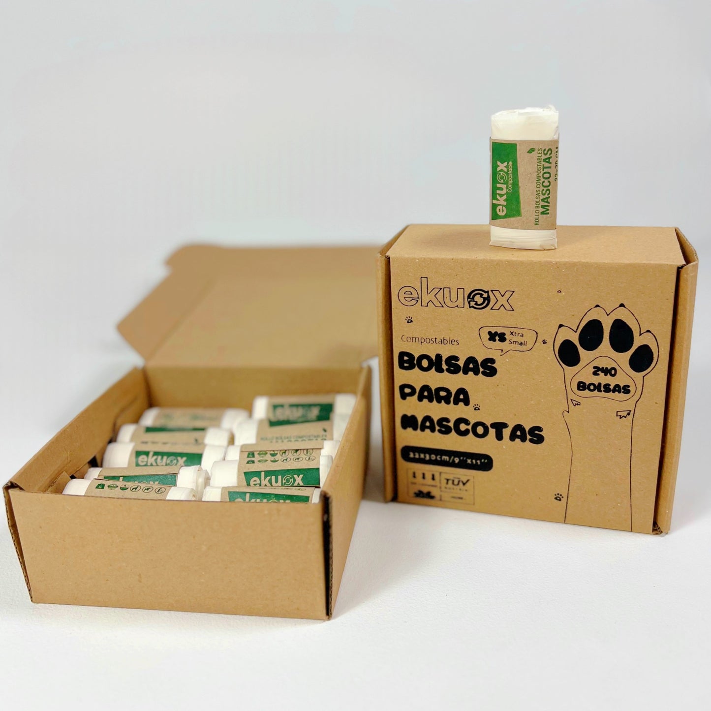 Bolsas para peluditos: Recoge de forma responsable los regalitos.
